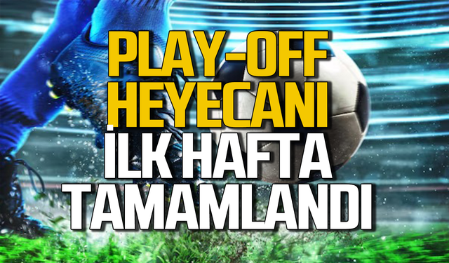 Zonguldak'ta play-off heyecanı başladı