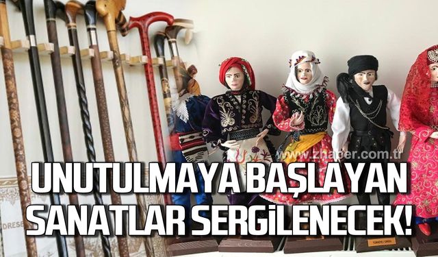 Zonguldak'ta 'Ağaç Baston' ve 'Kitre Bebek' sergisi açılıyor