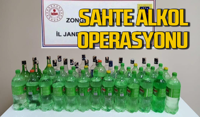 Sahne alkol operasyonu! Gözaltına alındılar