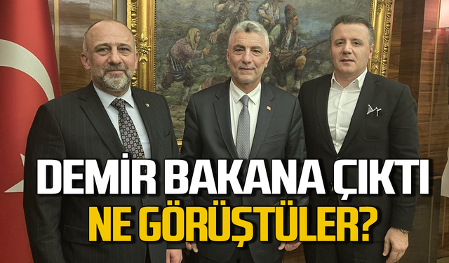 Metin Demir Bakan Ömer Bolat'a çıktı! Ne görüştüler?