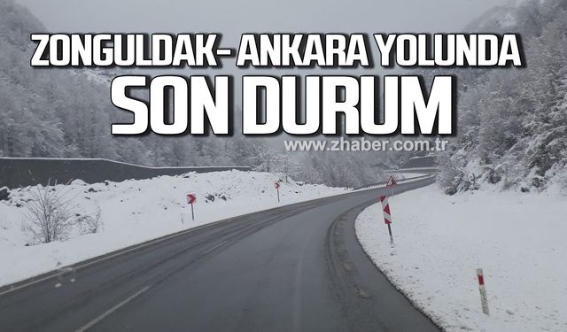 Zonguldak-Ankara yolunda son durum!