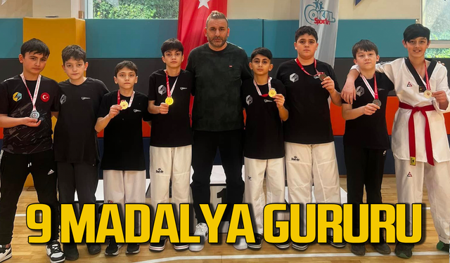 EMD sporcuları 9 madalya kazandı