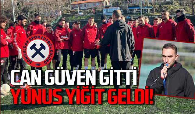 Zonguldakspor’un başına Yunus Yiğit geçti!