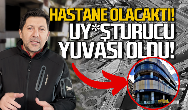 Hastane yapılacaktı: Uyuşturucu yuvasına döndü!