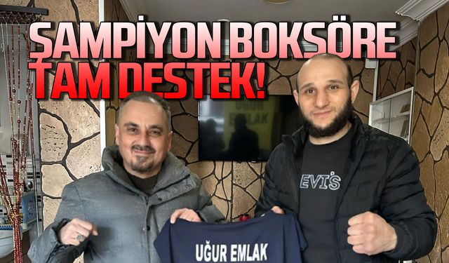 Uğur Emlak'tan Milli Boksör Birol Aygün’e Tam Destek!