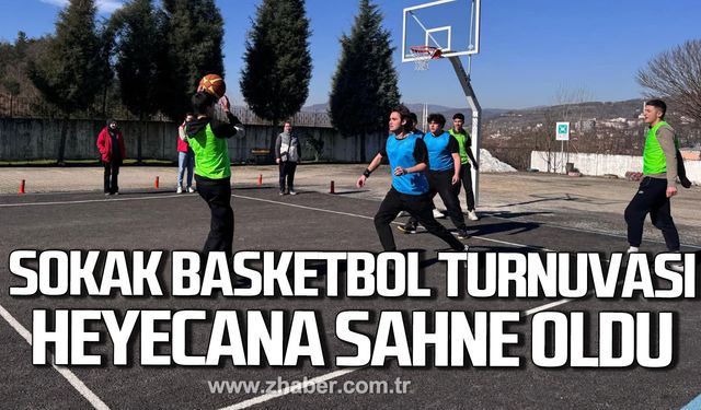 Yeşilay Haftası nedeniyle Sokak Basketbol Turnuvası düzenlendi!