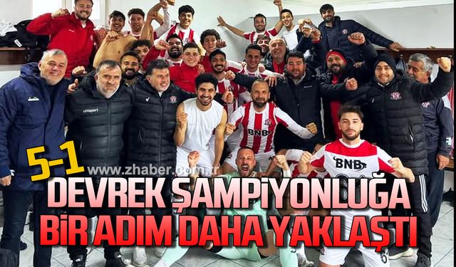 Devrek Belediyespor, Mavi Şimşekspor'u 5-1 mağlup etti!