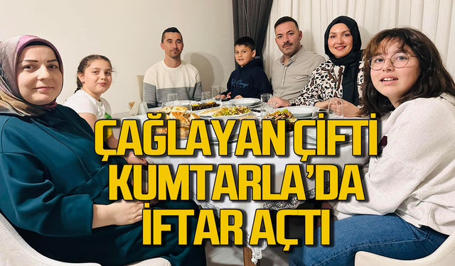 Mustafa Çağlayan bu akşam da Kumtarla Köyü’nde iftar açtı