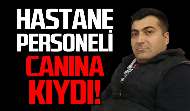 Hastane personeli canına kaydı!