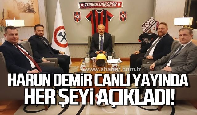 Harun Demir canlı yayında her şeyi açıkladı!