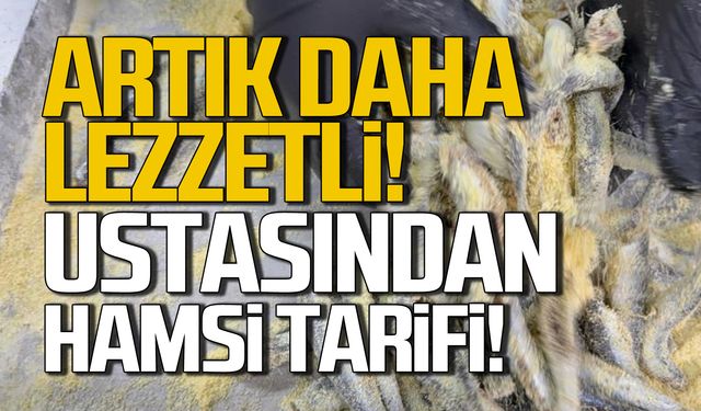 Ustasından En Lezzetli Hamsi Tarifi