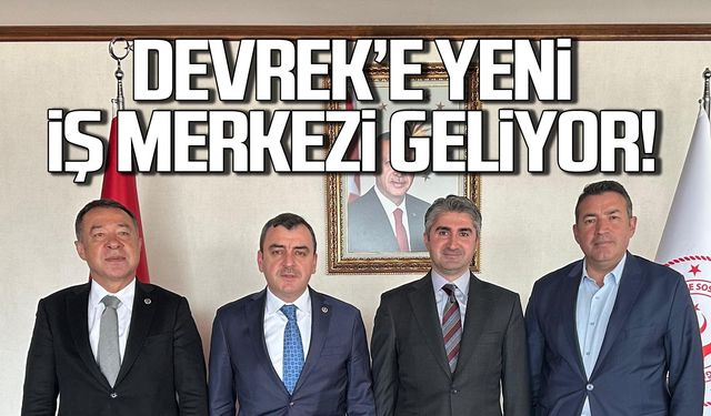 Devrek’e Yeni İş Merkezi Geliyor!