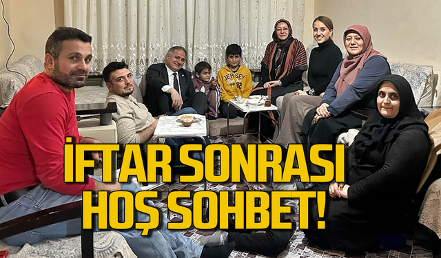 Saffet Bozkurt Beyaztaş ailesinin ekmeğini paylaştı!