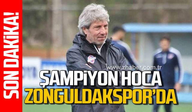 Şampiyon hoca Bülent Demirkanlı Zonguldakspor’da!