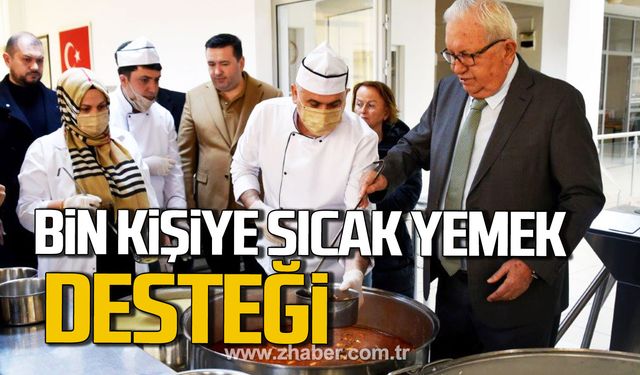 Kdz. Ereğli Belediyesi'nden bin kişiye sıcak yemek desteği!