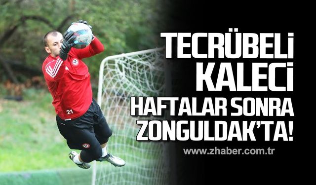 Zonguldakspor'un tecrübeli kalecisi Umut Kaya Zonguldak'ta!