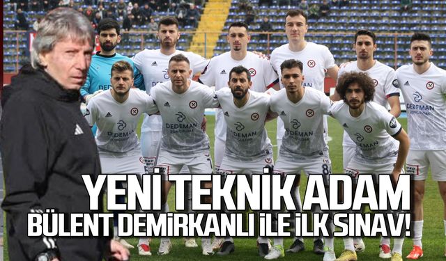 Yeni teknik adam Bülent Demirkanlı ilk sınavına çıkıyor!