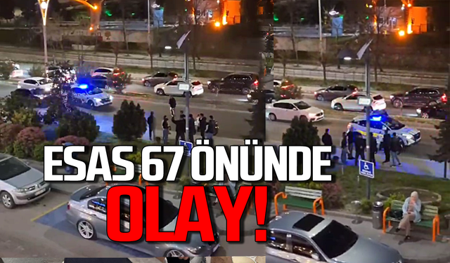 Zonguldak'ta Esas 67 önünde olay!