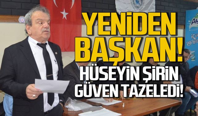 Hüseyin Şirin güven tazeledi