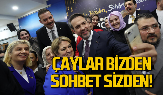 AK Parti Teşkilatları buluştu: Çaylar bizden sohbet sizden!