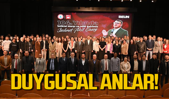 BEUN'de duygusal anlar yaşandı!