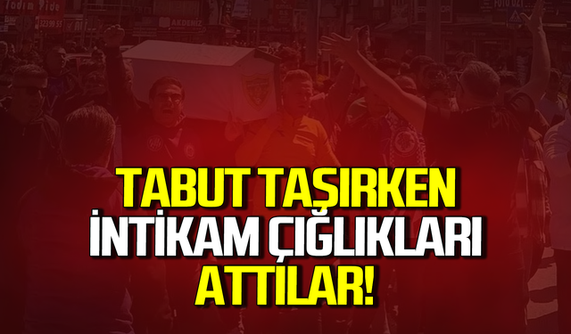 Tabut taşırken intikam çığlığı attılar!