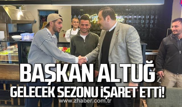 Altuğ Dökmeci gelecek sezonu işaret etti!