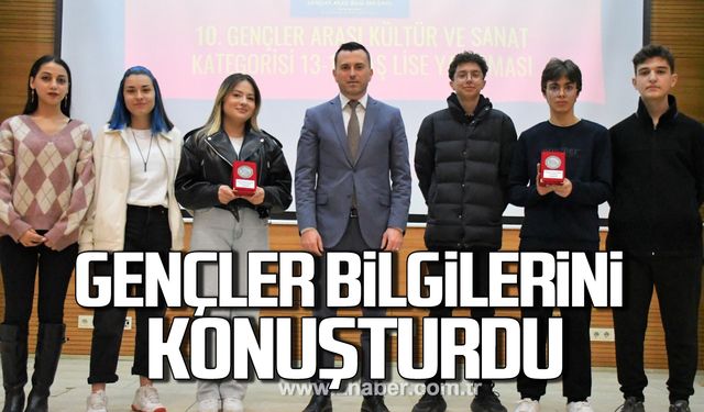 Zonguldak'ta gençler bilgilerini konuşturdu!