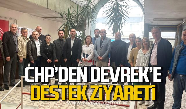 CHP'den Devrek'e destek ziyareti! Ne mesaj verdiler?