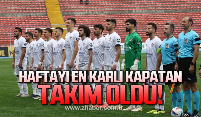 Ağrıspor 1970 kazanarak haftayı en karlı kapatan takım oldu!