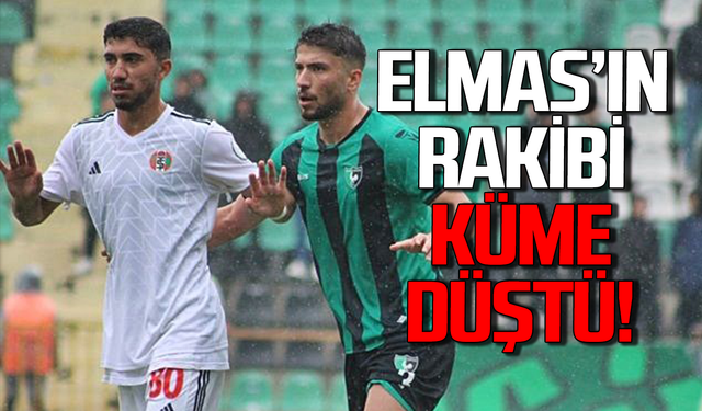 Zonguldakspor’un rakibi küme düştü!