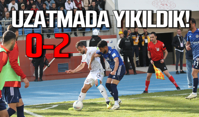 Zonguldakspor uzatmalarda yıkıldı!