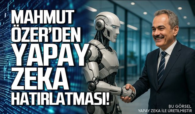 Prof. Dr. Mahmut Özer’in yapay zeka uyarısı neler içeriyor?
