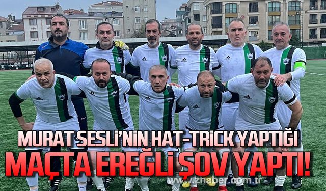 Murat Sesli’nin hat-trick yaptığı maçta Ereğli şov yaptı!