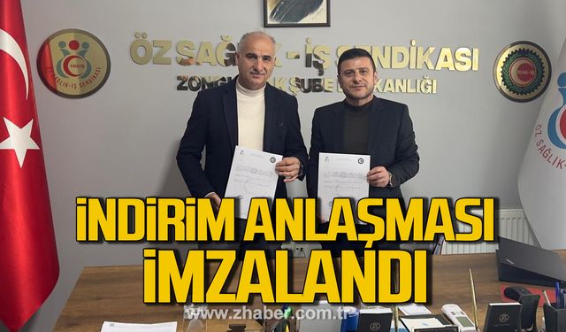 İndirim anlaşması imzalandı! Sendika üyelerine yüzde 35 indirim!