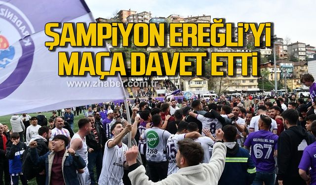 Şampiyon Kdz.Ereğli Belediyespor’da yönetim, tüm halkı maça davet etti!