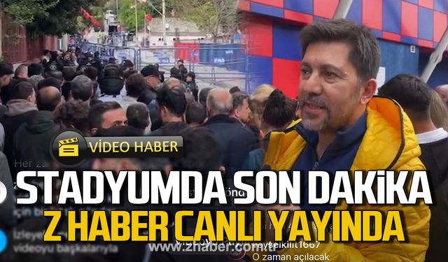 Kemal Köksal Stadyumu'nda son dakika! Z HABER canlı yayında!