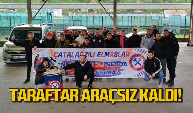 Çatalağzılı Elmaslar, araçsız kaldı!