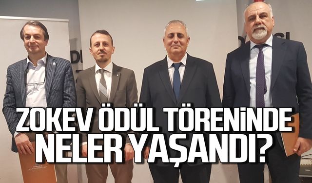 ZOKEV ödül töreninde neler yaşandı?