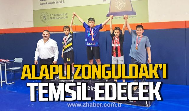 Alaplı Türkiye Güreş Şampiyonasında Zonguldak'ı temsil edecek!