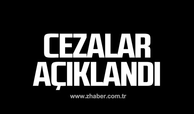 Zonguldak Futbol İl Disiplin Kurulu cezayı kesti!