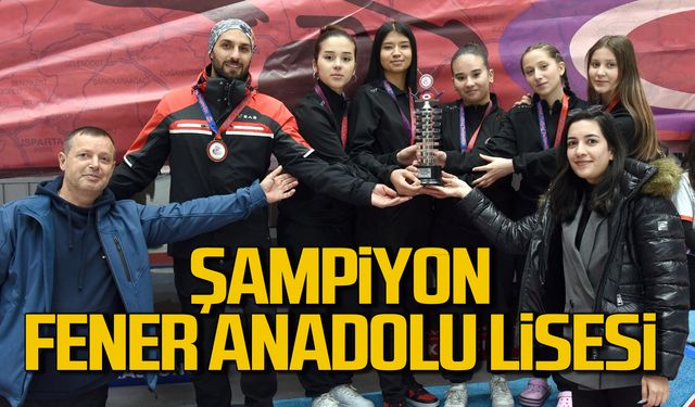Şampiyon Fener Anadolu Lisesi! 1. Lige çıktı