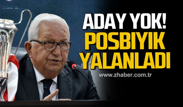 Aday yok! Halil Posbıyık yalanladı!