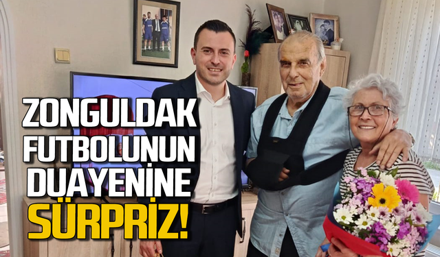 Zonguldak futbolunun duayen ismi Ahmet Birdal'a sürpriz!