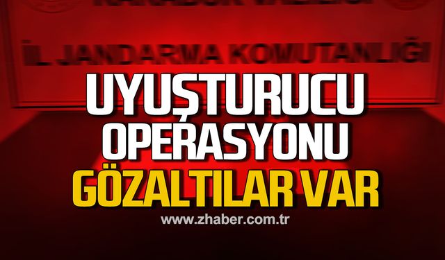 Karabük'te uyuşturucu operasyonu! Gözaltılar var!