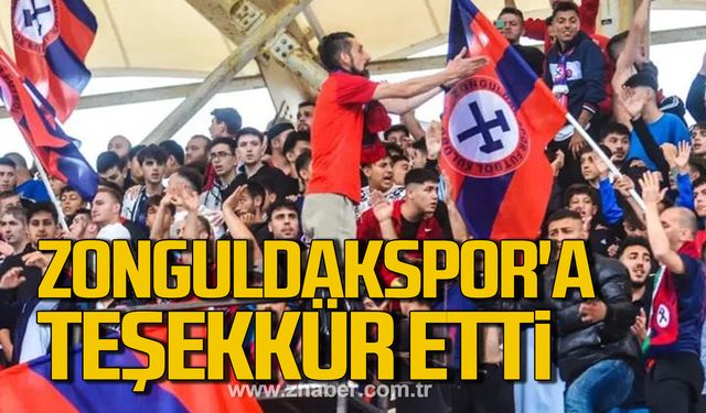 Miraç Balcı yaşattıkları heyecan için Zonguldakspor'a teşekkür etti!