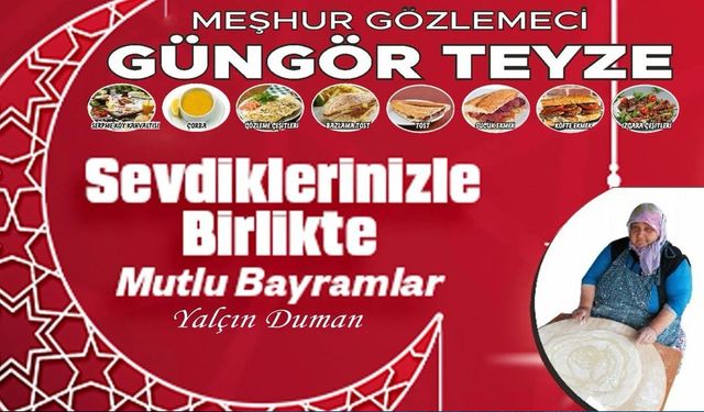 Güngör Teyze'den Kurban Bayramı Mesajı