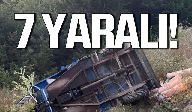 Pat pat kazası! 7 yaralı!