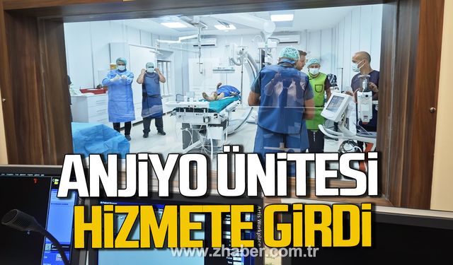 Kdz. Ereğli Devlet Hastanesi'nde anjiyo ünitesi hizmete girdi!