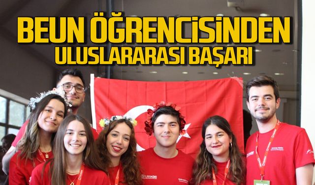 BEUN Tıp Fakültesi Öğrencisinden Uluslararası Başarı